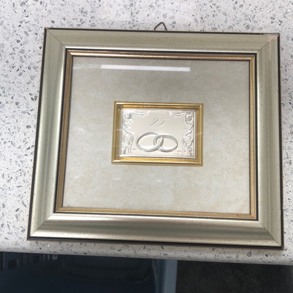 Silver 25 years Anniversary